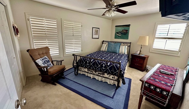 3-bedroom house in tranquil Kaw City with WiFi, AC