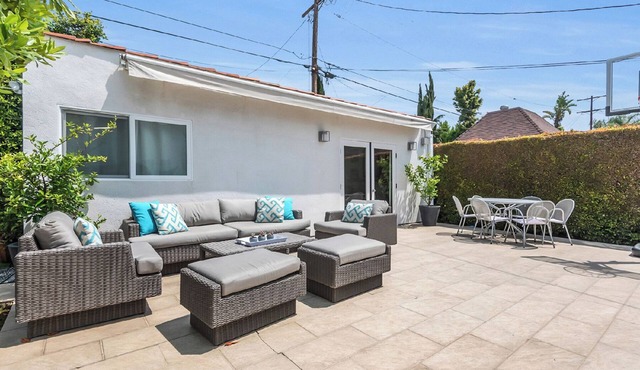 3 Bedroom+ house in fabulous Beverly Grove with Sport Court, Gym, Office, AC