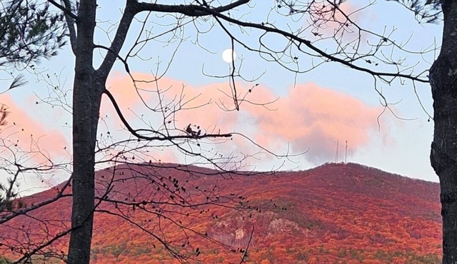 3 bedroom lakefront home on Moose Pond Denmark Maine. Pleasant Mountain views.