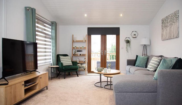 3 Bedroom lodge with hot tub