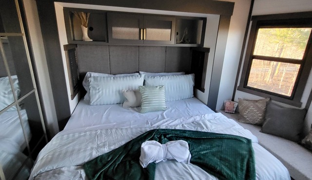 3-bedroom luxury recreational vehicle in superb Dover with AC comfort.