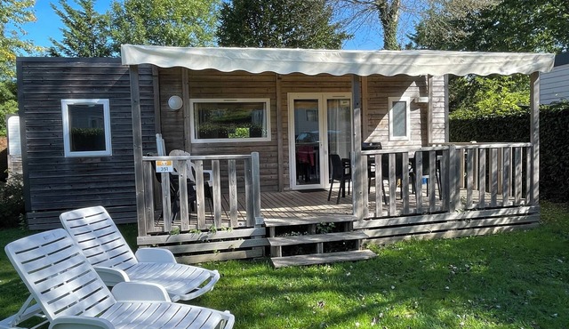 3-bedroom mobile home for 6 people - 5* campsite/20 minutes walk from the beach