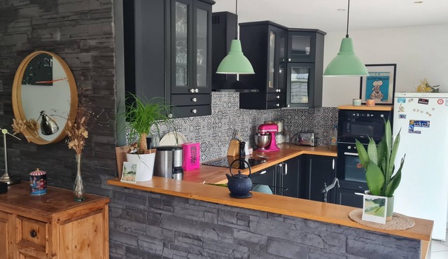 3 Bedroom Private vacation home in MorÃ©ac