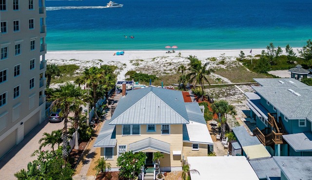 3 bedroom suite in Grandma's island beach house from summer of 1925