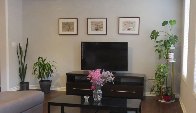 3-bedroom Sunny Spacious entire detached house with study area and piano