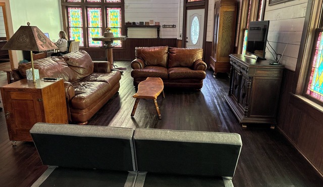 3-bedroom, two bath church-to-house conversion.