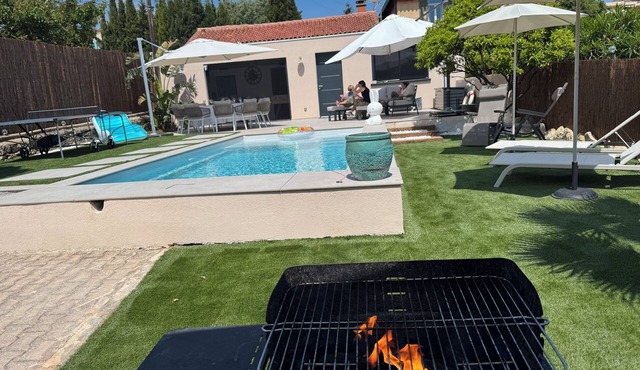 3 bedroom villa with pool - VIP Van & Boat option - Cannet/Côte d'Azur