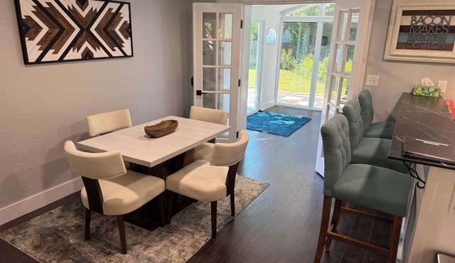 3 bedrooms, 3 full baths, game room, backs up to the woods - peaceful & cozy!