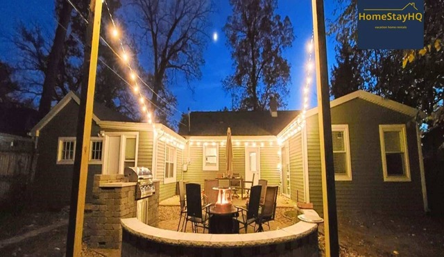 3 blocks to Notre Dame, EV Charger, BBQ & Fire Pit! (1707)