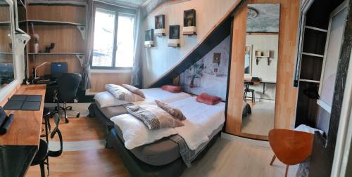 3 ch, 4 pers, cuisine équipée, cosy & calme