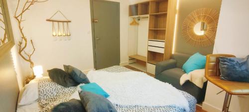 3 chambres 100m plage