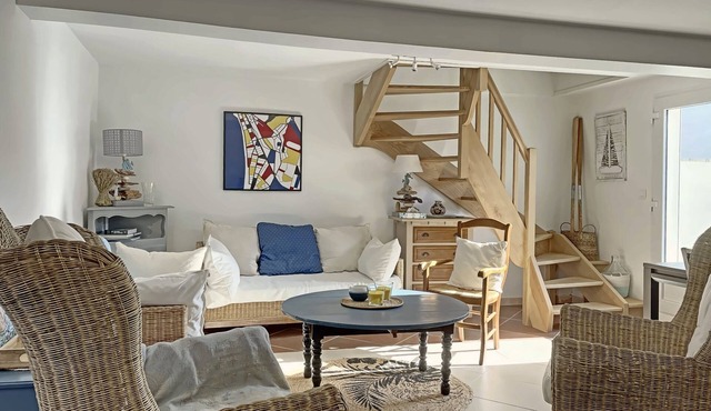 3* duplex apartment with terrace at the foot of the covered market