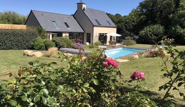 3 'from the beaches - heated swimming pool - Port-Blanc - Côte de Granit Rose