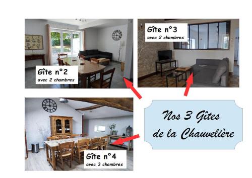 3 Gites proche Puy du fou