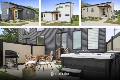 3 Homes, 3 Hot Tubs, 10BR, 10 Bath, Near Ark!