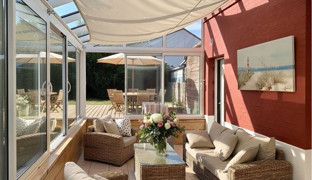 3* house with sea view, garden and terrace