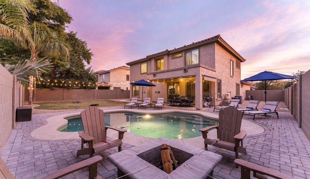 3 Kings~Casita~Pool~GameRoom~FirePit