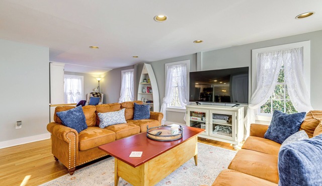 3 Mi to Dtwn: Mystic Getaway w/Deck & Grill!