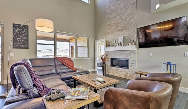 3 Mi to Granby Ranch: Expansive Granby Retreat!