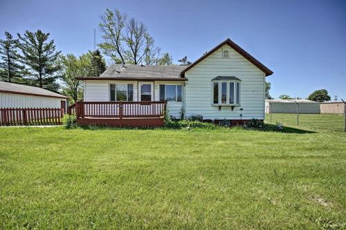 3 Mi to Lake Michigan Access Sawyer Home with Patio