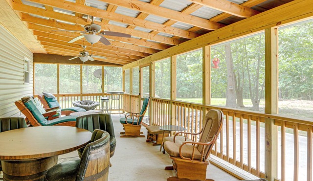 3 Mi to Potomac River: Remote Cabin in Springfield