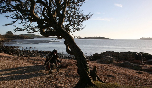 3 miles from kippford 12 miles Dumfries Galloway forest park beaches 5miles