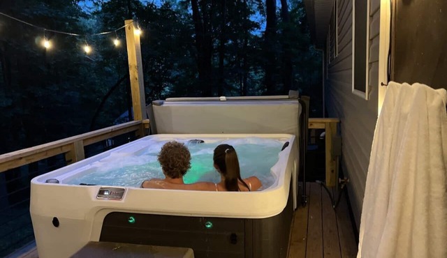 < 3 miles to Downtown, Hot tub and Firepit/Cabin