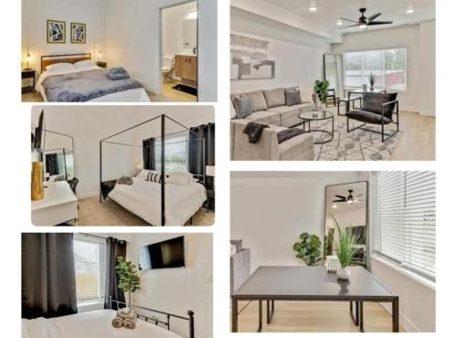 3 Min to DT - 2 Car Garage - Lux Townhome - King Bed