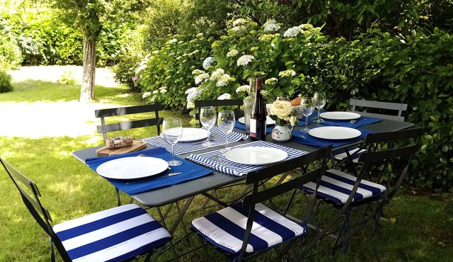 3* renovated house, large garden, close to beaches