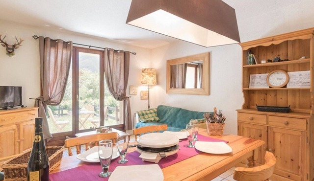 3-room apartment with garden and garage, sleeps 6, Le Monêtier-les-Bains