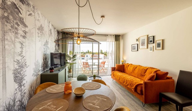 3-room apartment, 4 people, PMR, center of Saint-Pierre-d'Oléron