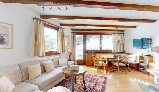 3-room apartment on the ground floor, approx.