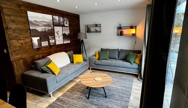3-room apartment for 4/6 people with terrace, parking, WiFi