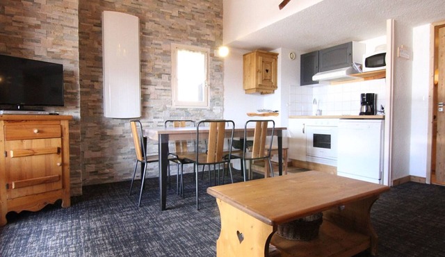 3-room apartment for 6 in L'Alpe d'Huez, near slopes