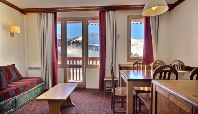 3-room apartment for 6 at the foot of the slopes
