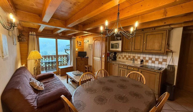 3-room Apartment Les Saisies, 6 pers, balcony, 2 baths, ski locker