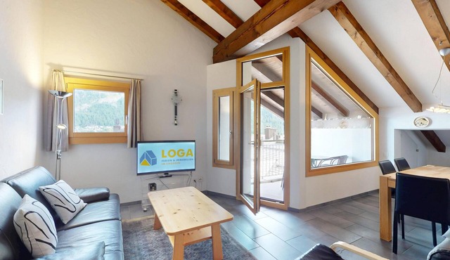 3-room apartment on the top floor, 87m2.