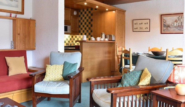 3-room apartment with balcony and WIFI, 150m from slopes, 6 people - Méribel