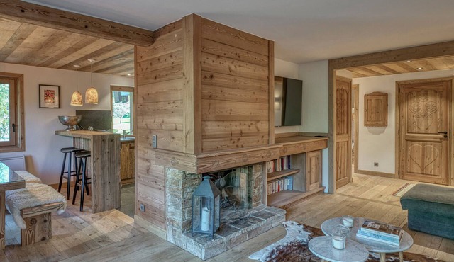 3-room apartment with parking in Megève Rochebrune