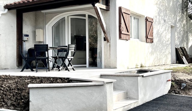 3-room apartment with terrace near the beaches between Hossegor and Biarritz