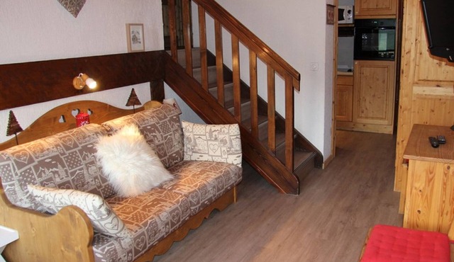 3-room apt center La Clusaz near pool, 6-7 ppl