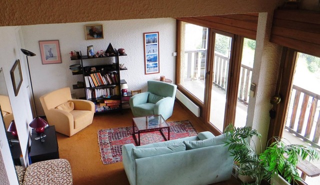 3-room mezzanine apartment - 8 ppl - Foot of the slopes