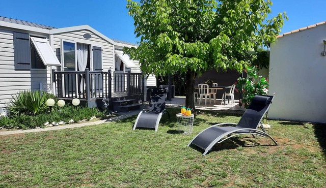 3-room mobile home in Dolus-d'Oléron - Sleeps 4 people