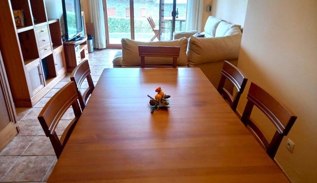 3 rooms ground floor apartment with Wifi