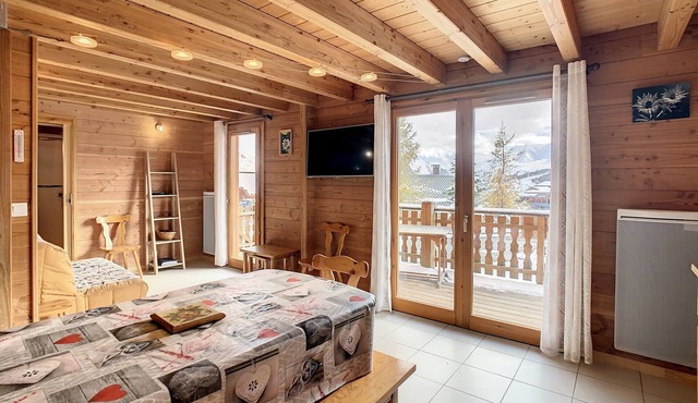 3* South chalet 9 ppl, pets allowed