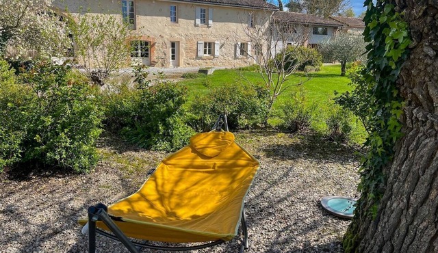 3-star holiday cottage in a barn with swimming poo