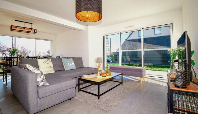 3-Star Holiday Home in Plouharnel with Private Terrace, Garden, and Wi-Fi