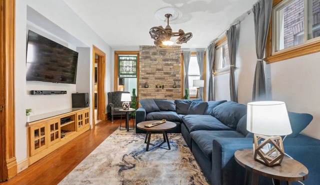 3-Story Historic Home | Steam Shower | 3 King Beds