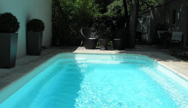 3* villa with private pool, 800 m from the beach, 200 m from cycle paths