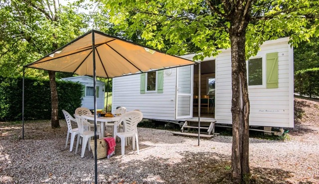 3-Zimmer-Mobilheim für 4/6 Personen